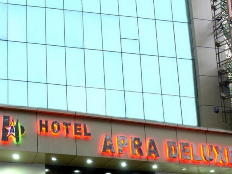 Hotel Apra Deluxe Neu-Delhi Exterior foto